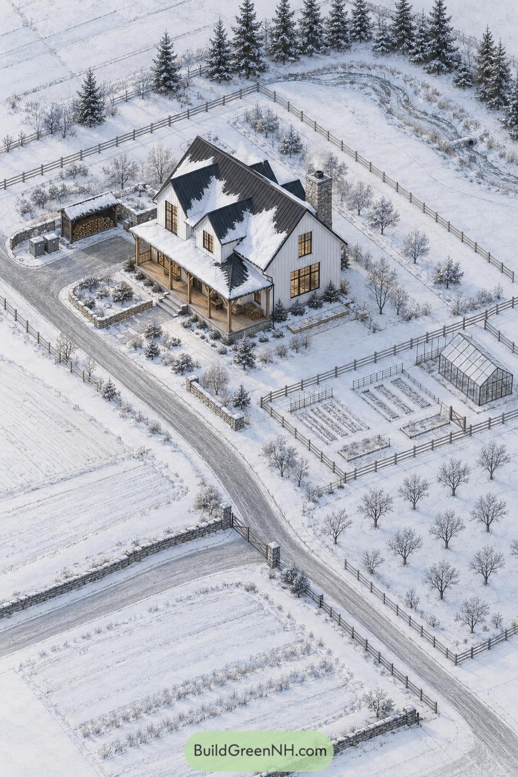 20 Stunning Farm Modern House Landscape Layouts That Turn Fields Into Living Art