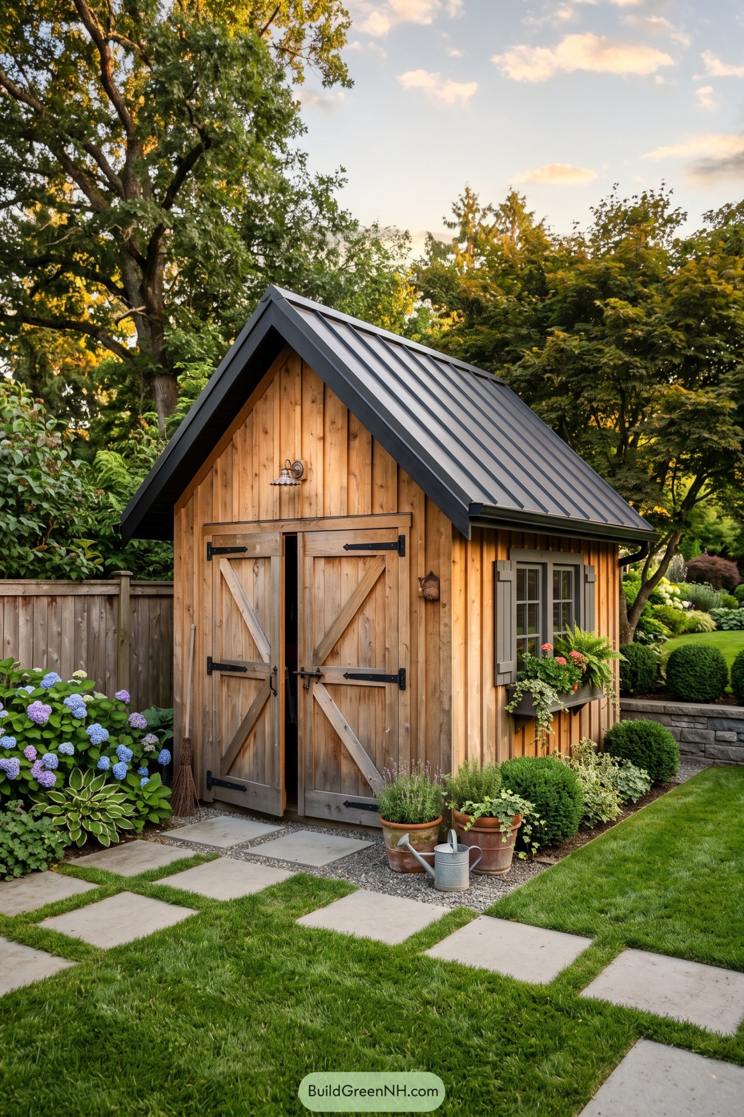 20 Brilliant Storage Sheds That Turn Clutter Into Backyard Gold