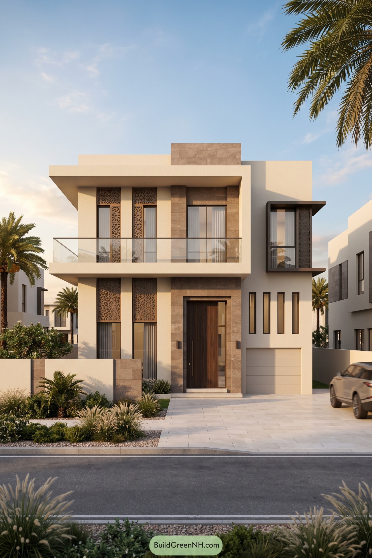 Arabic Modern Villa House Designs