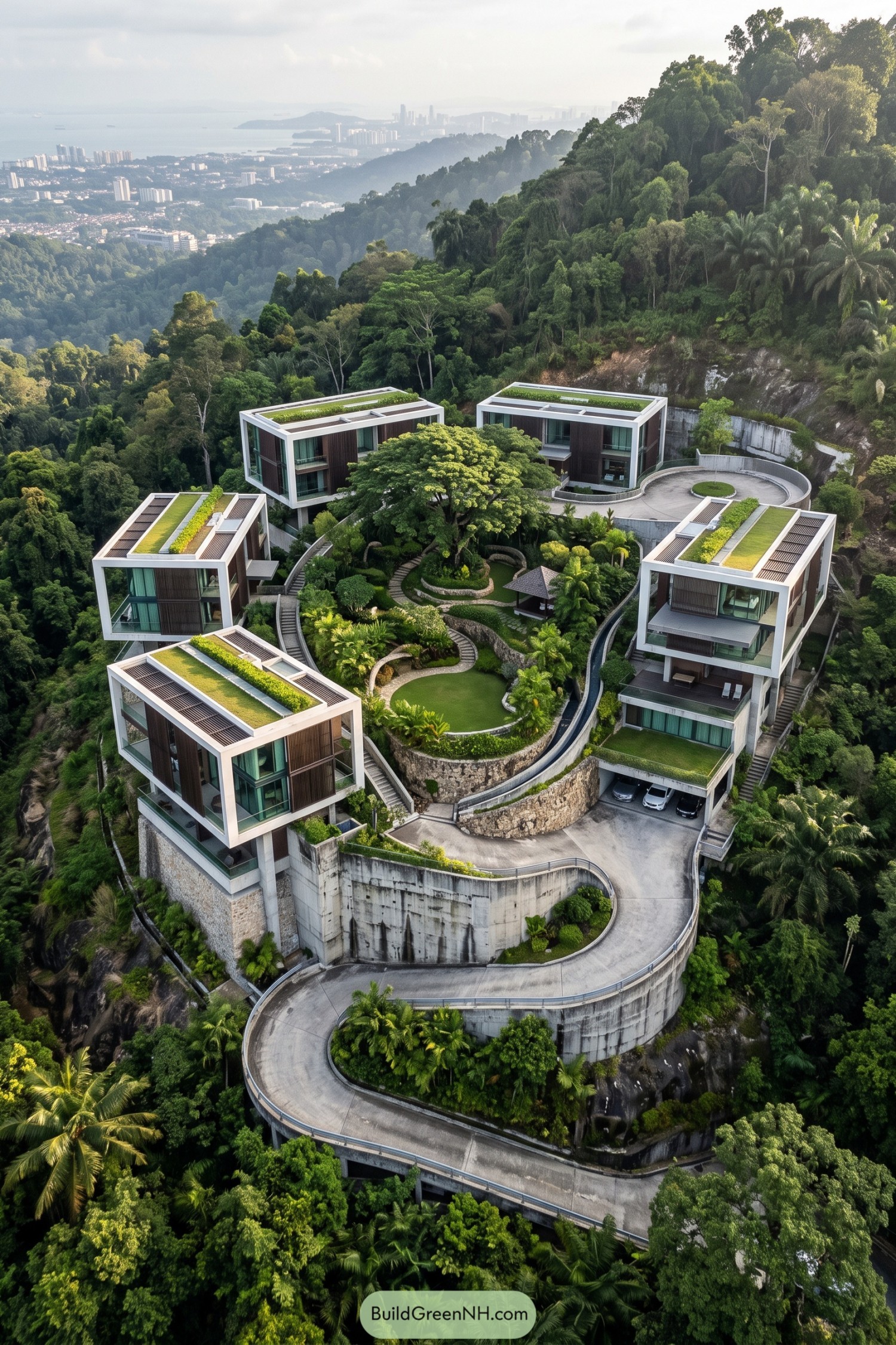 20 Circle Layout Compounds Of Modern Houses That Turn Neighborhoods Into Living Mandalas