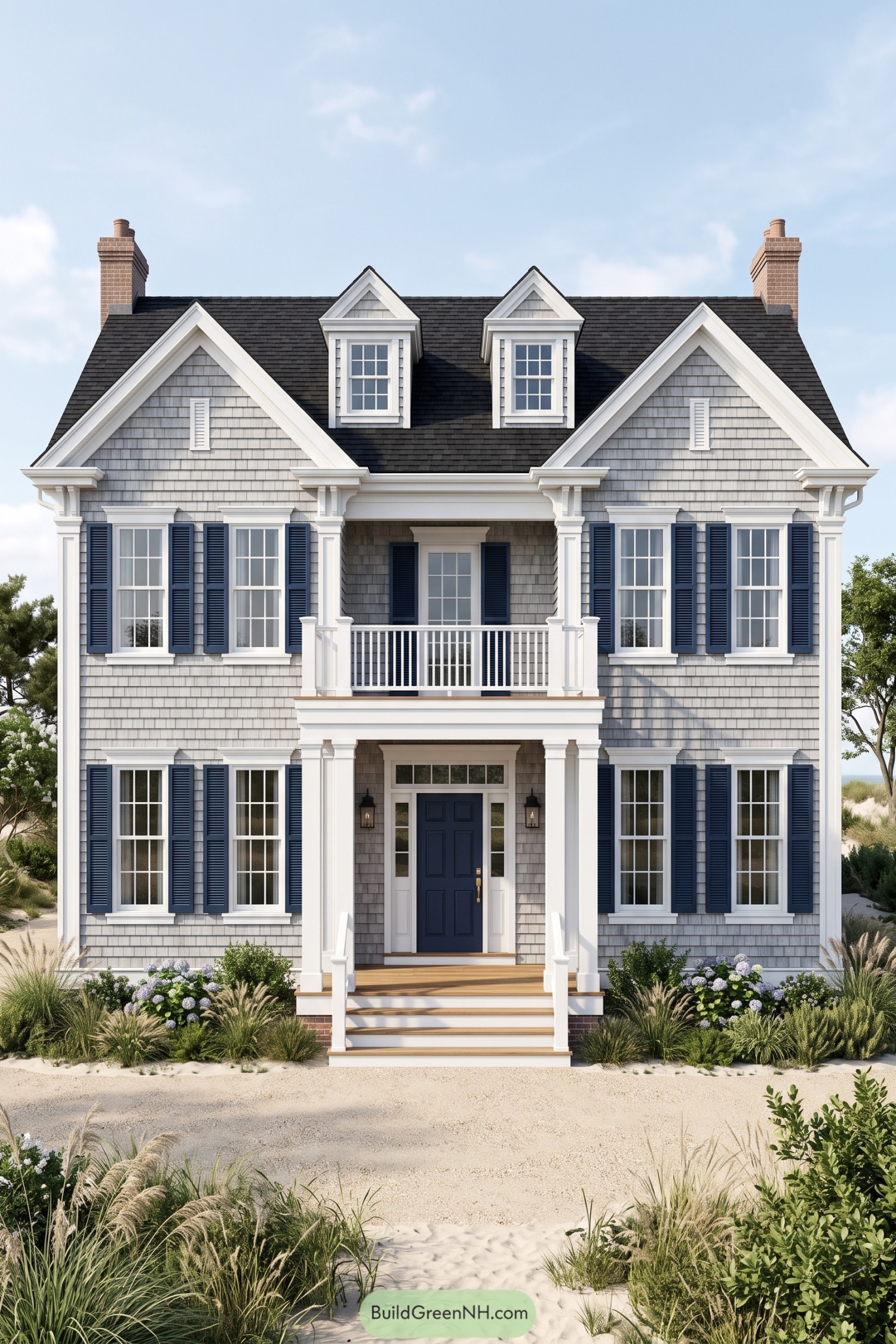 20 Coastal House Front Elevations To Make Your Home The Star Of The Shore