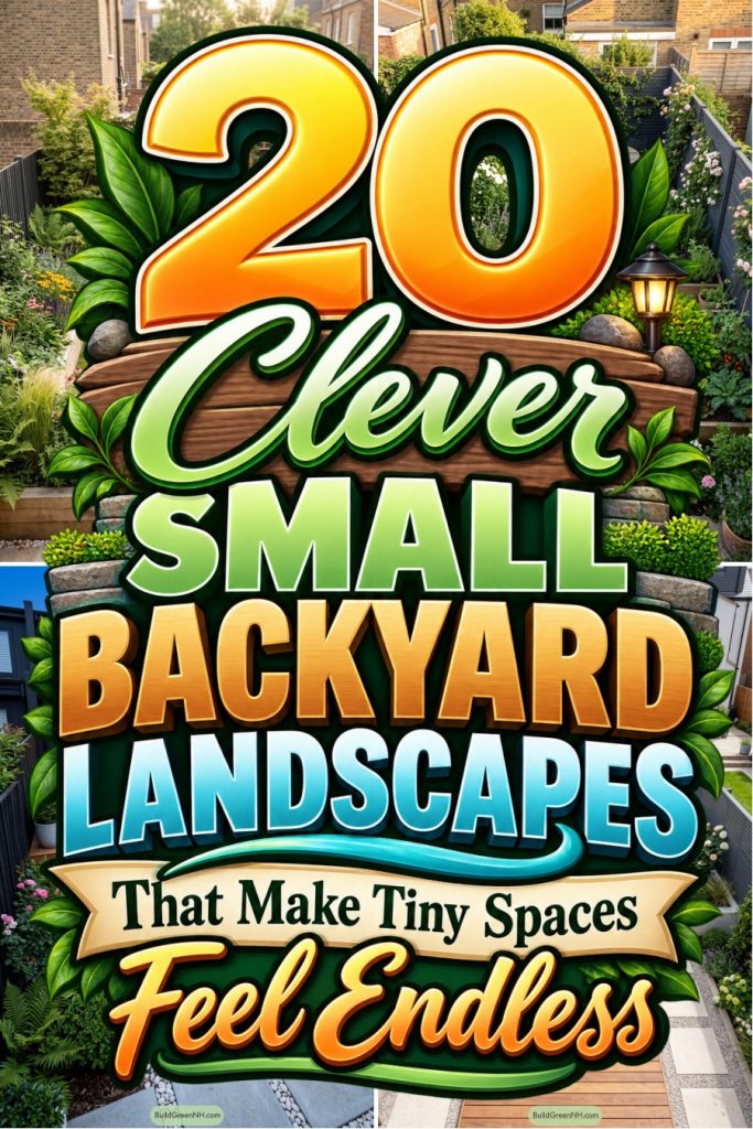 20 Clever Small Backyard Landscapes That Make Tiny Spaces Feel Endless