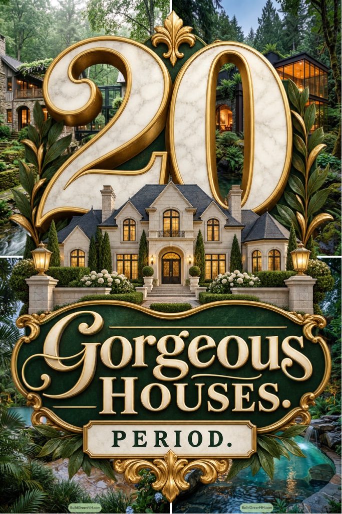 20 Gorgeous Houses. Period.