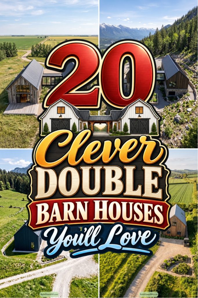 20 Clever Double Barn Houses You'll Love