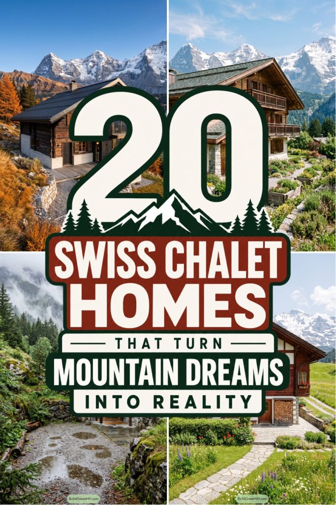 20 Swiss Chalet Homes That Turn Mountain Dreams Into Reality