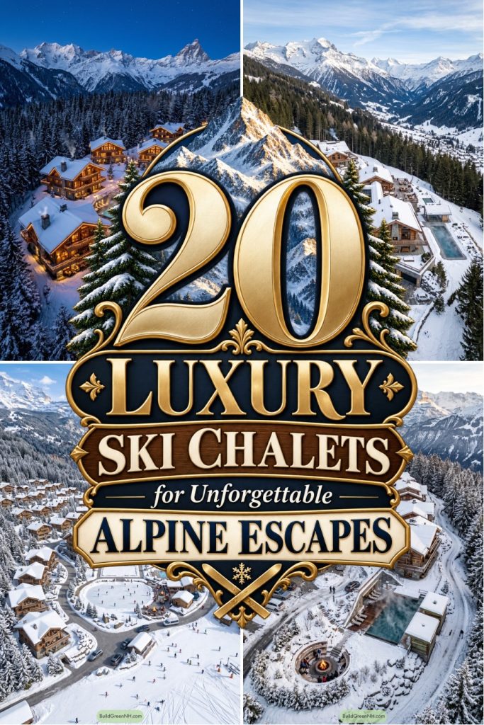20 Luxury Ski Chalets for Unforgettable Alpine Escapes