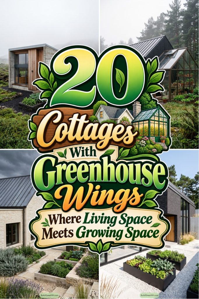 20 Cottages With Greenhouse Wings Where Living Space Meets Growing Space