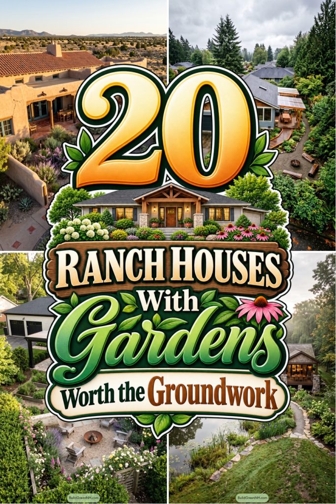 20 Ranch Houses With Gardens Worth the Groundwork
