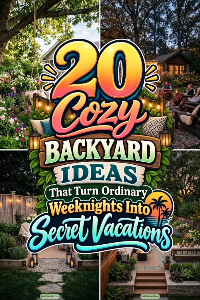 20 Cozy Backyard Ideas That Turn Ordinary Weeknights Into Secret Vacations