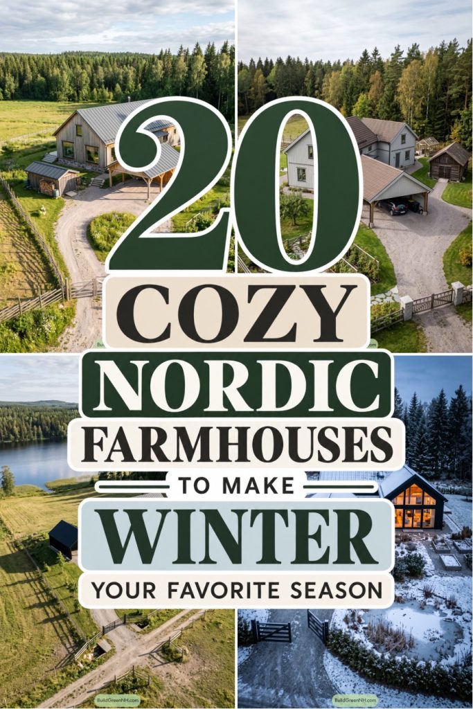 20 Cozy Nordic Farmhouses to Make Winter Your Favorite Season