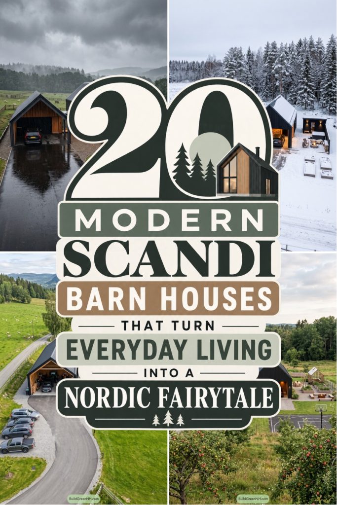 20 Modern Scandi Barn Houses That Turn Everyday Living Into a Nordic Fairytale