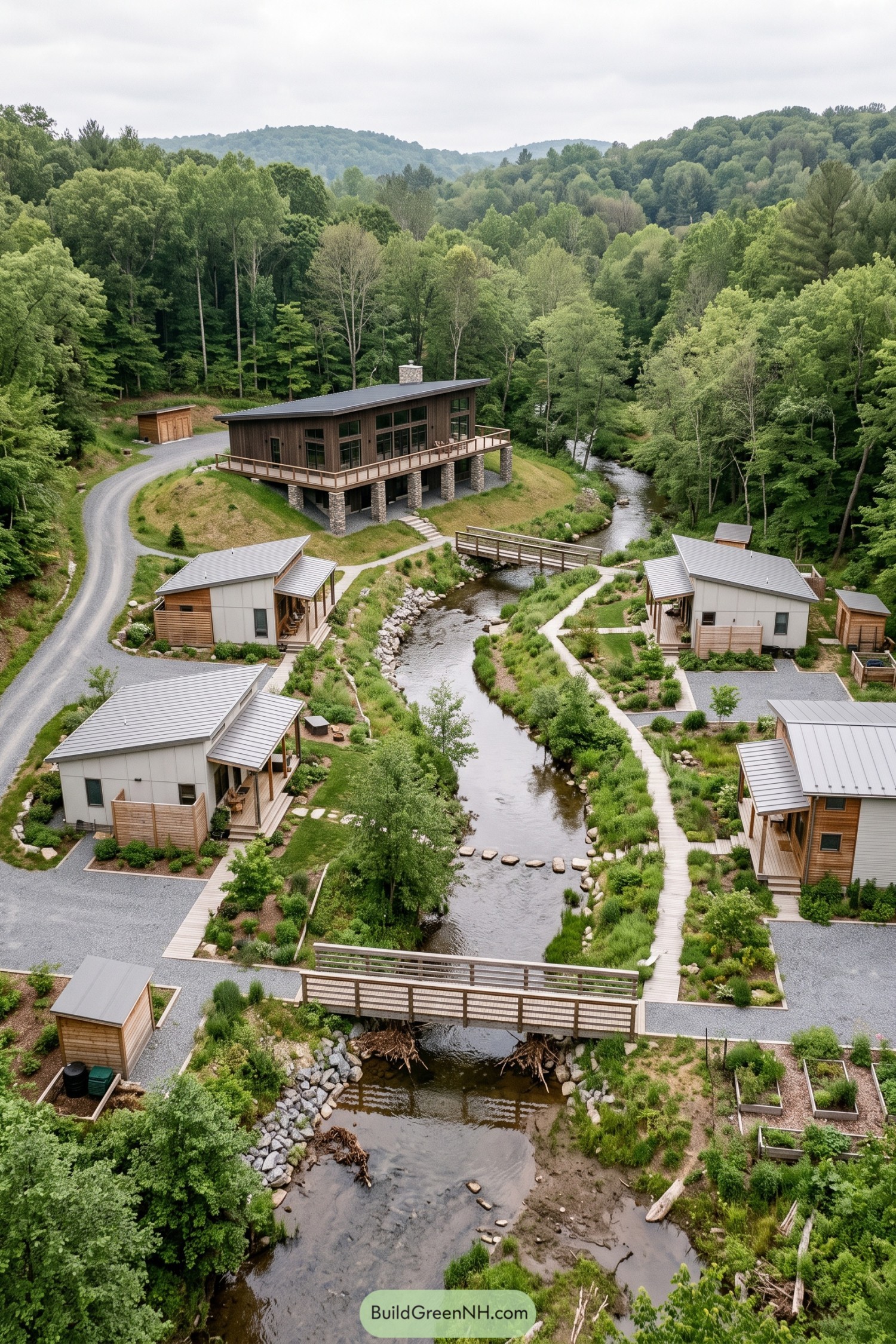 20 Lovely Family Hamlet Layouts With a Heart at the Center