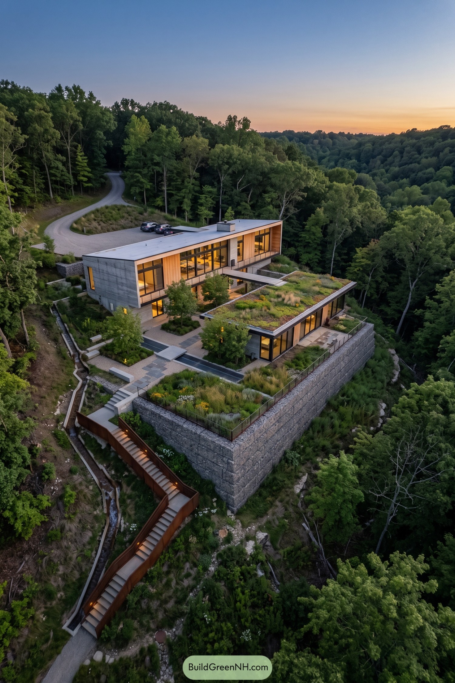 20 Inspiring Hillside Homes for Gardens Above the Clouds
