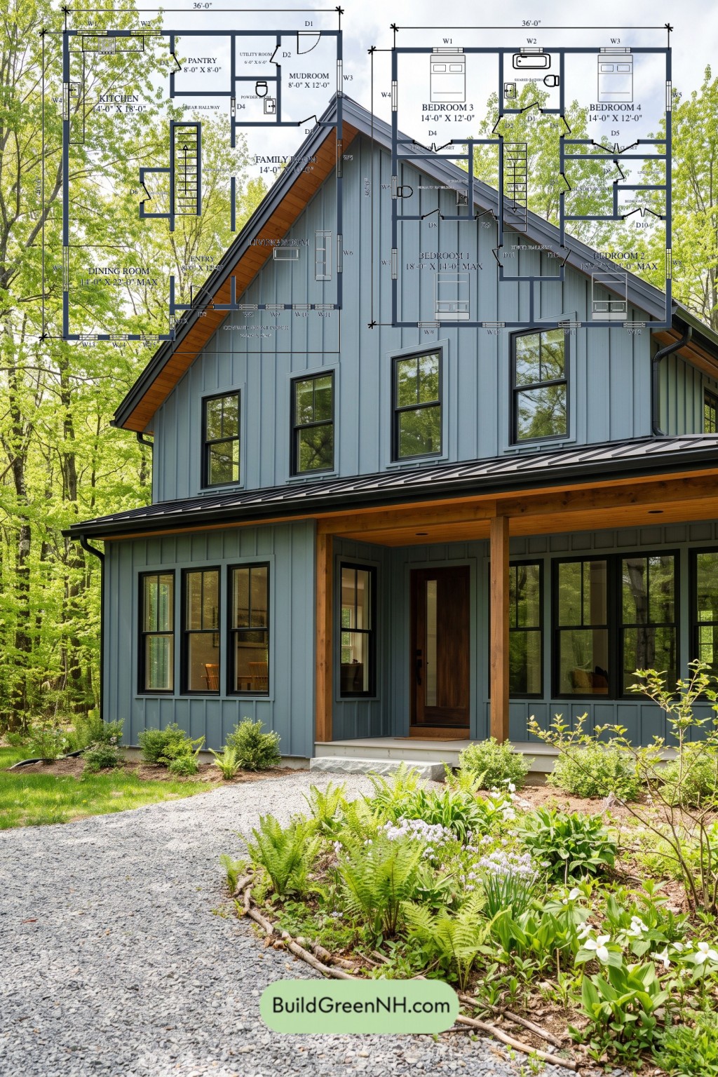 Maple Hollow Steel Retreat Floor Plan