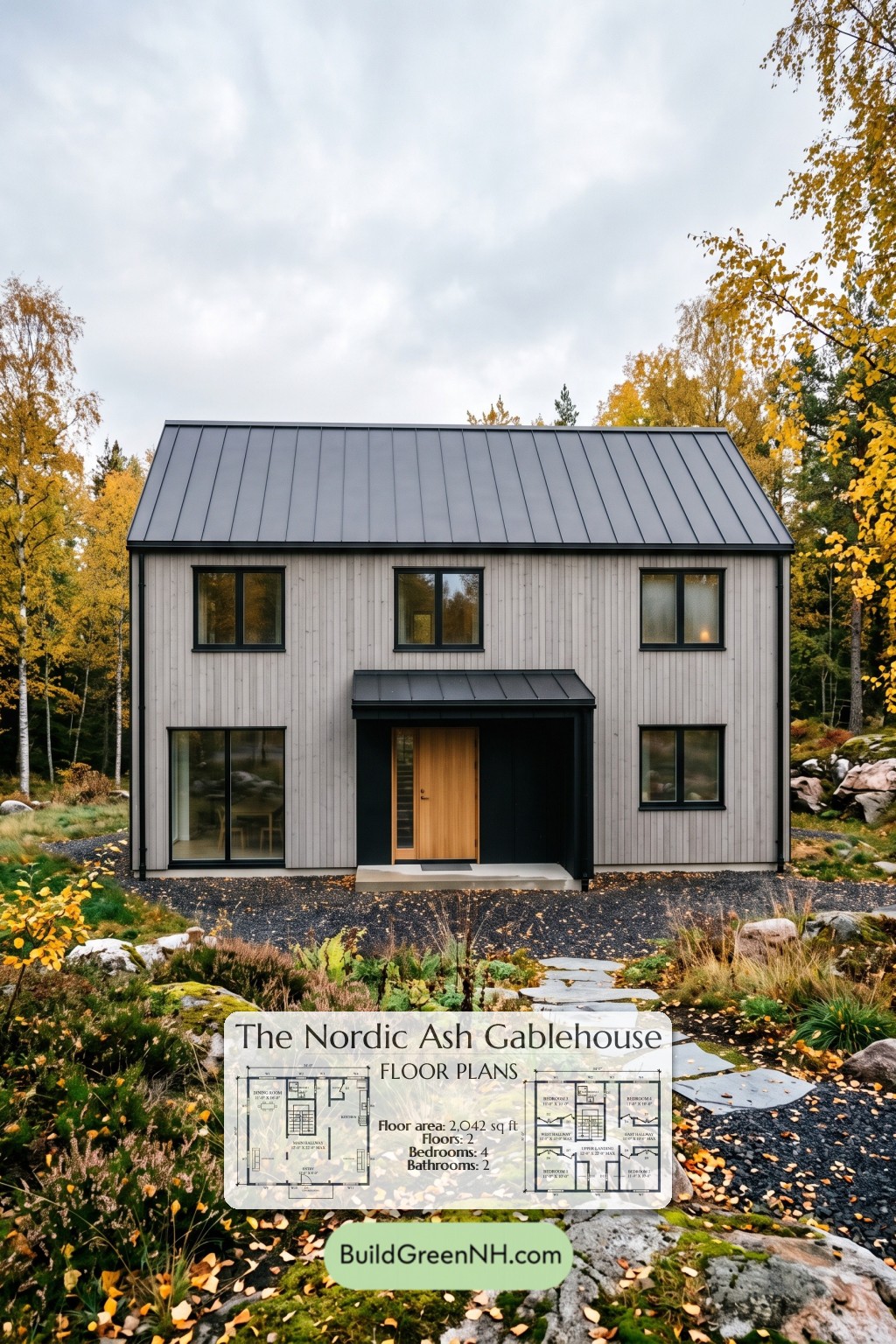 Nordic Ash Gablehouse Floor Plan