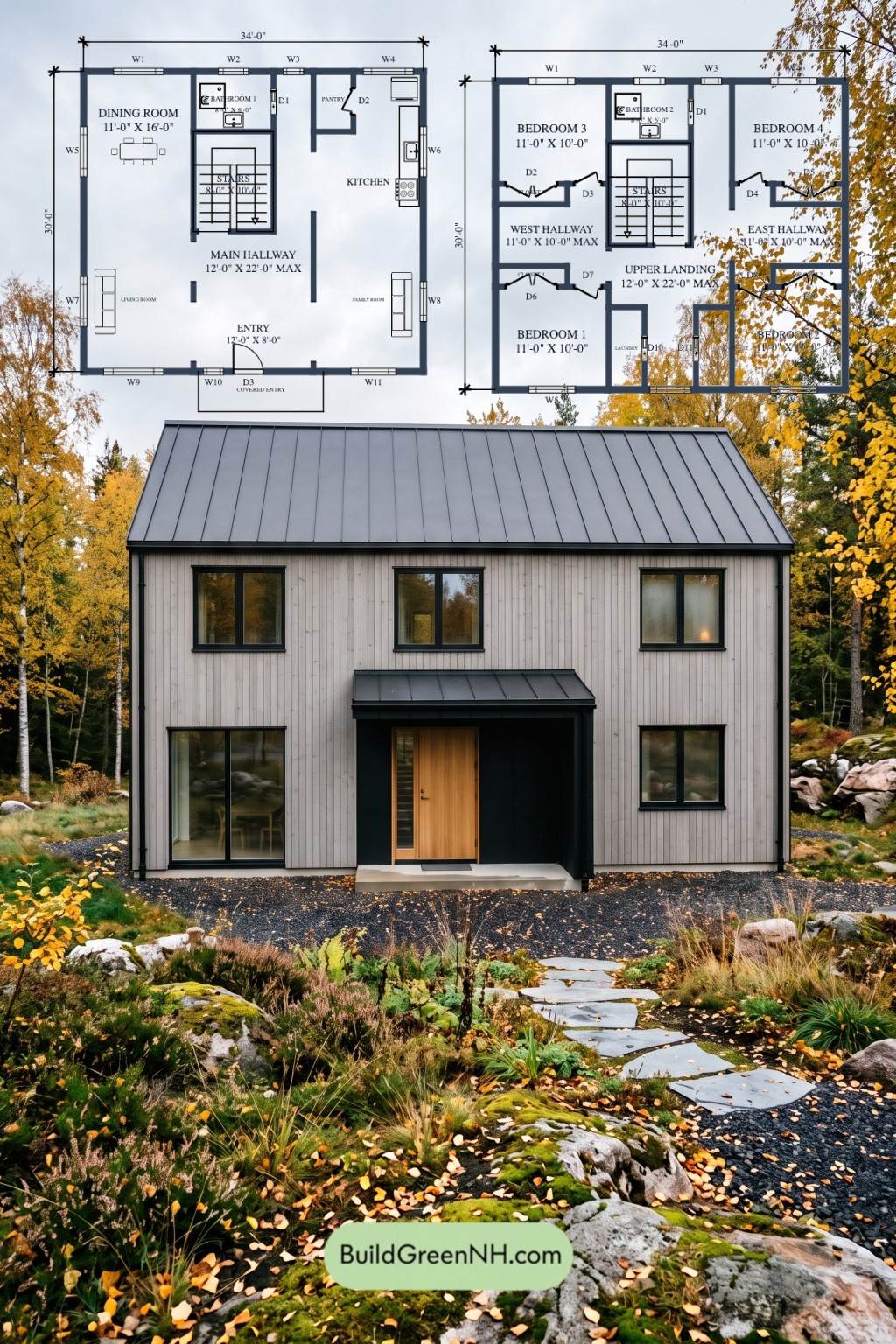 Nordic Ash Gablehouse Floor Plan