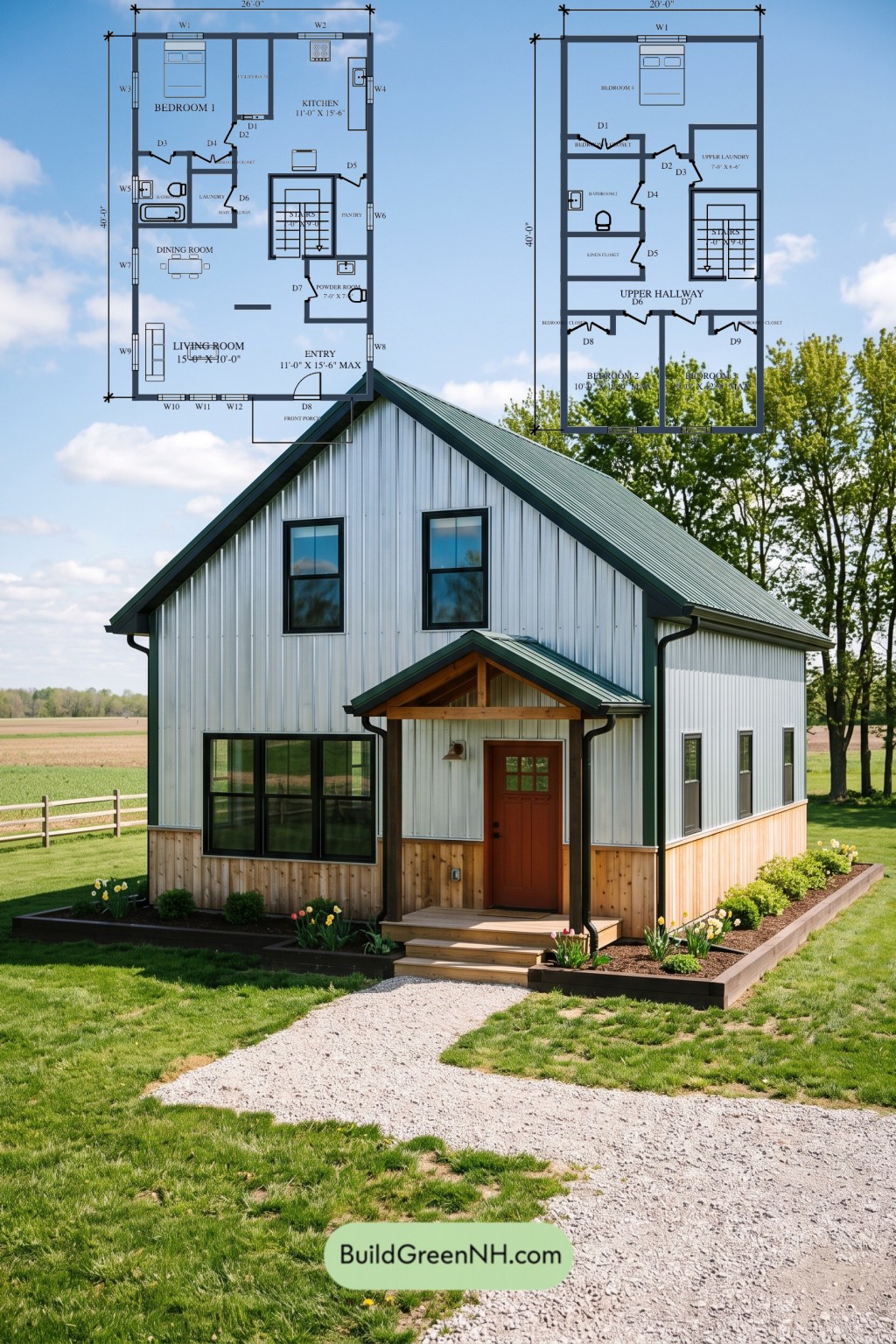 Harvest Plain Modern Barn Floor Plan
