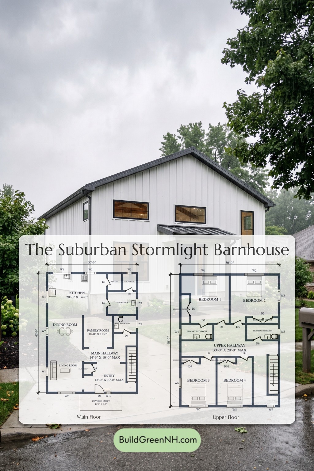 Suburban Stormlight Barnhouse Floor Plan