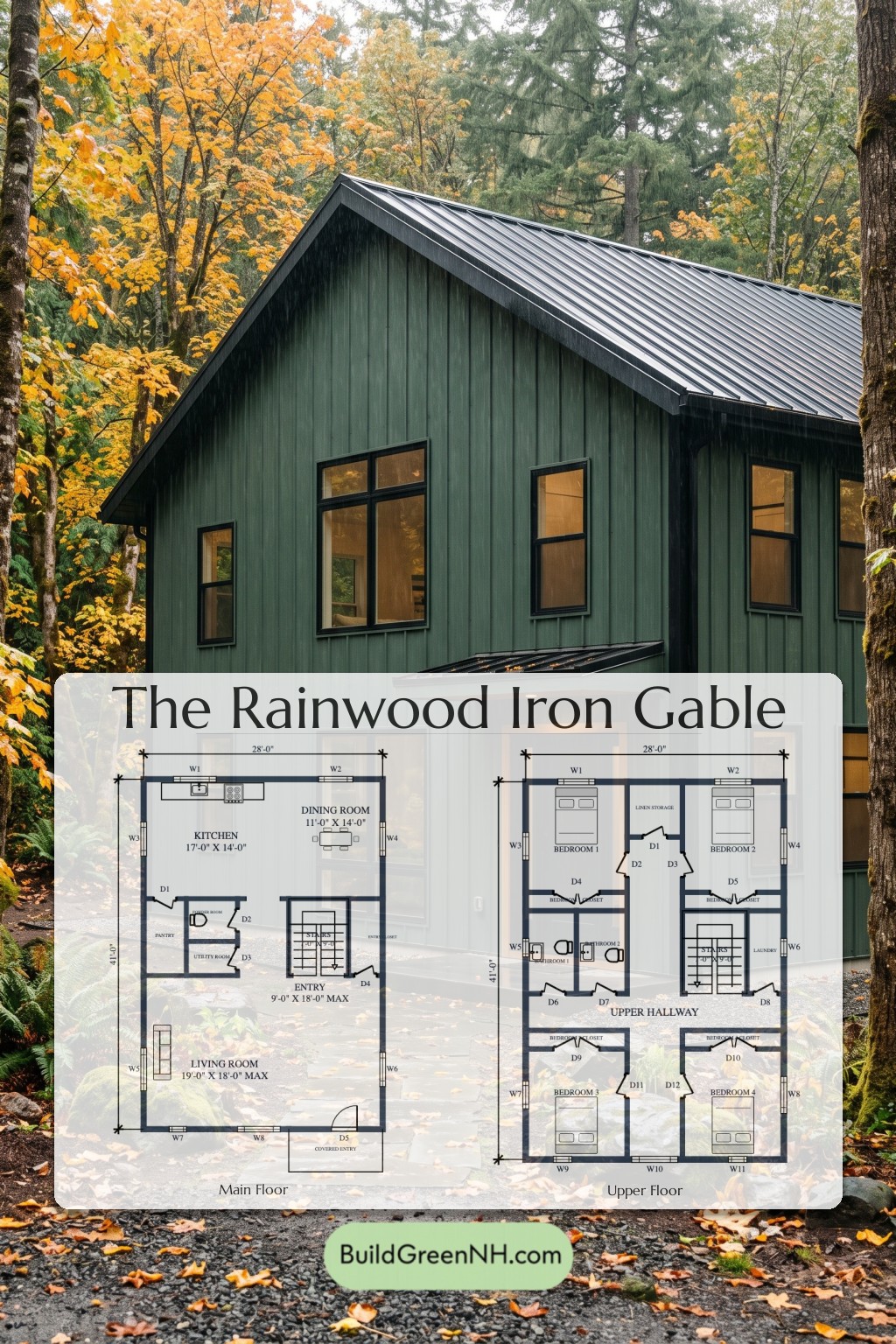 Rainwood Iron Gable Floor Plan