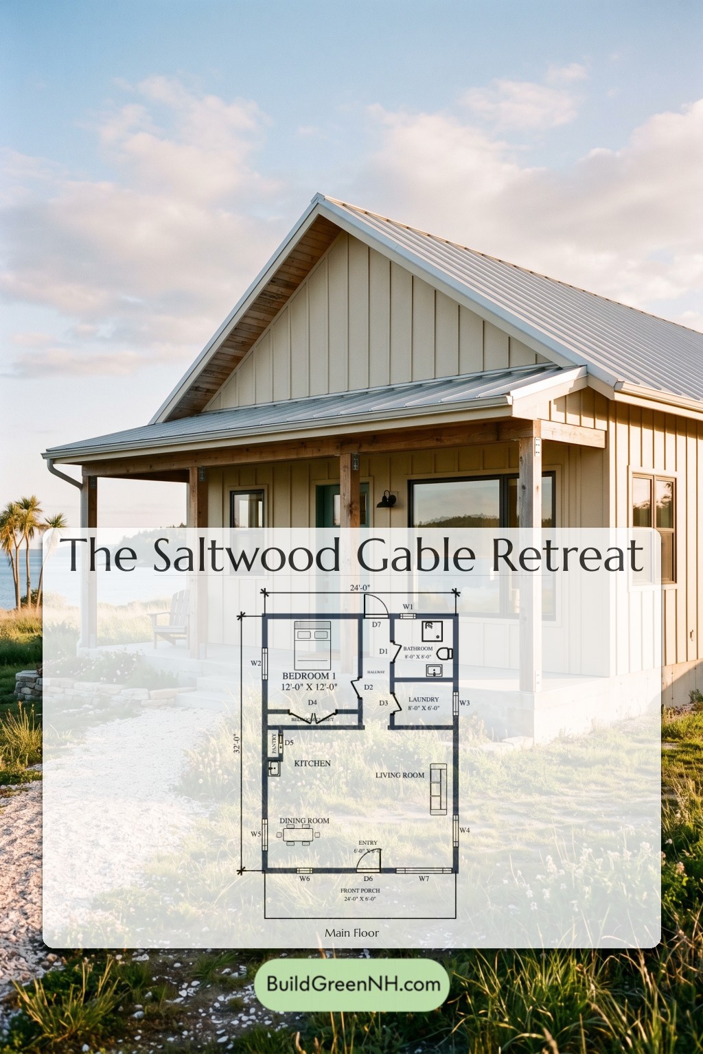 Saltwood Gable Retreat Floor Plan