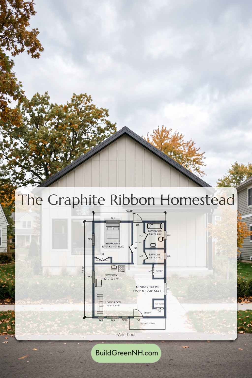 Graphite Ribbon Homestead Floor Plan