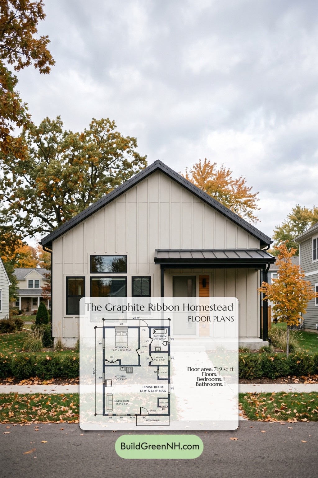 Graphite Ribbon Homestead Floor Plan