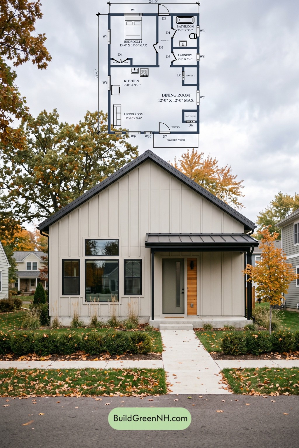 Graphite Ribbon Homestead Floor Plan