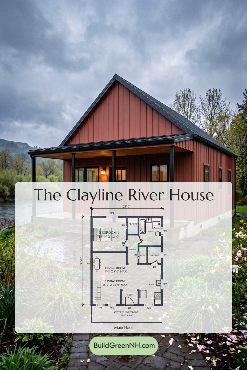 Clayline River House Floor Plan