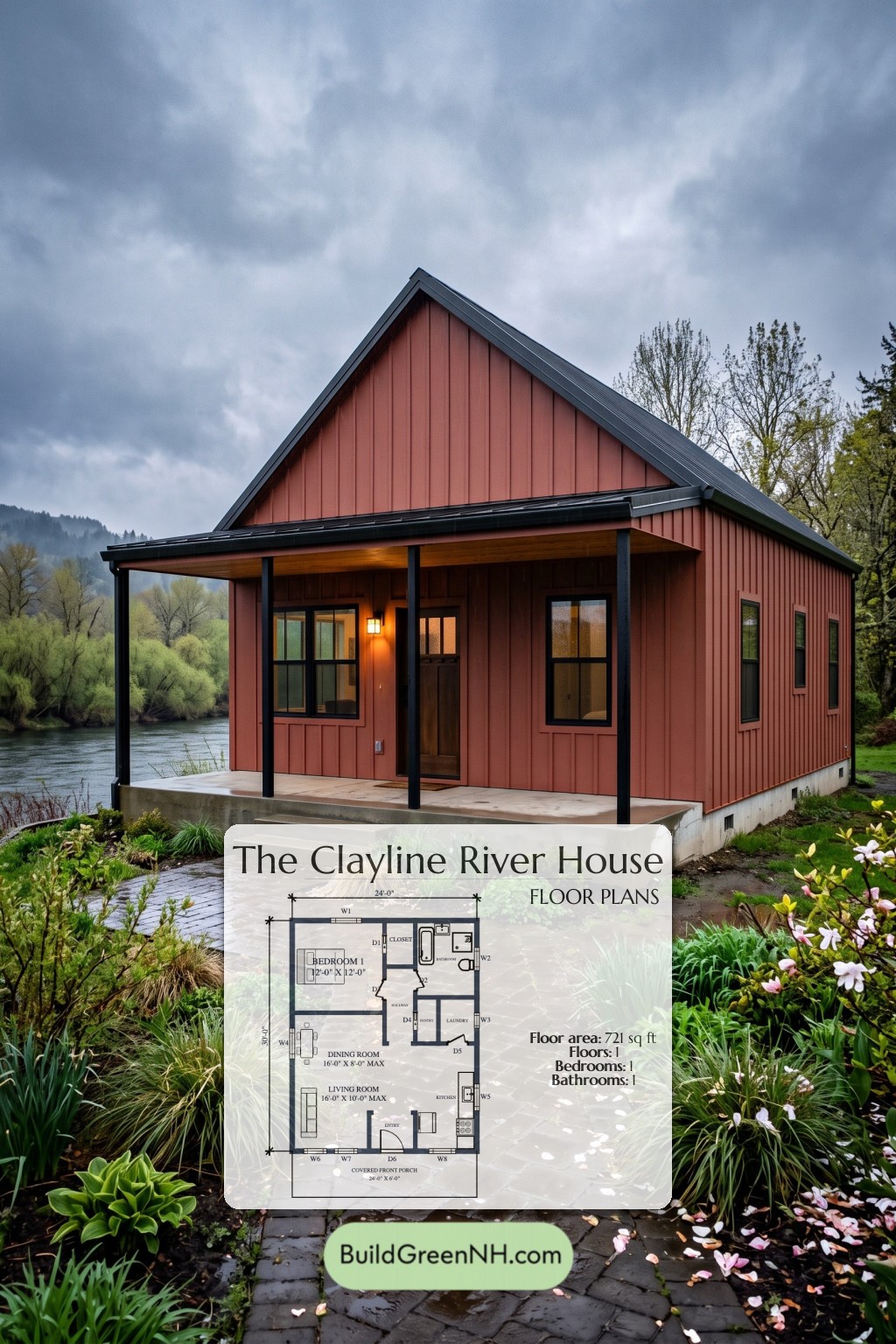 Clayline River House Floor Plan