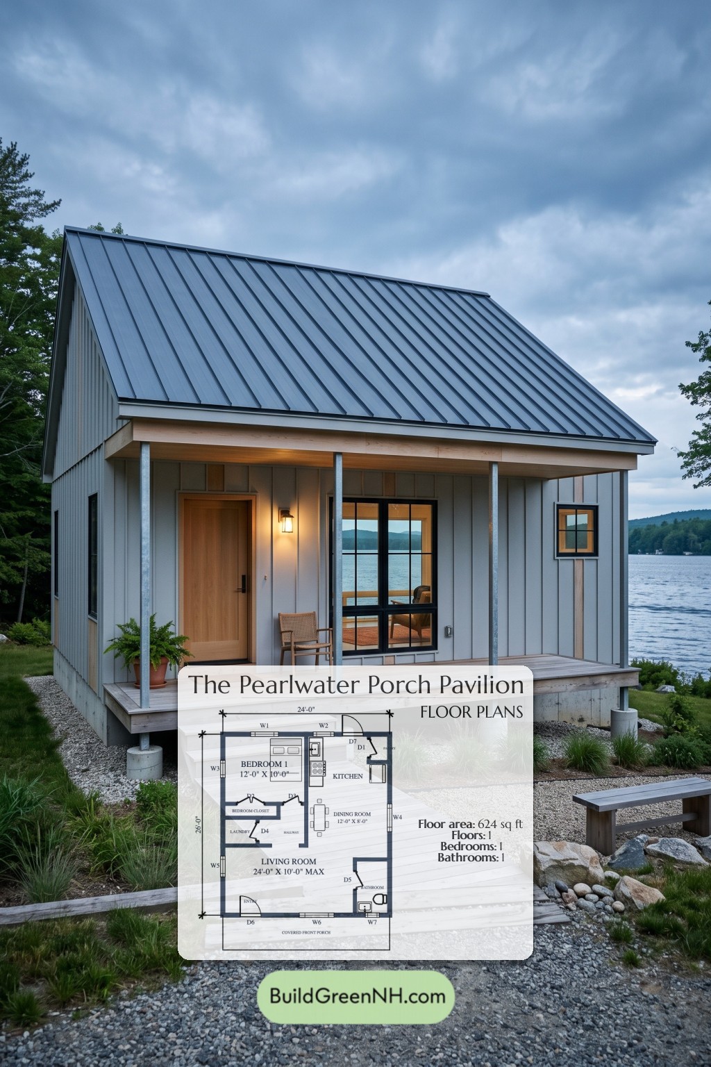 Pearlwater Porch Pavilion Floor Plan