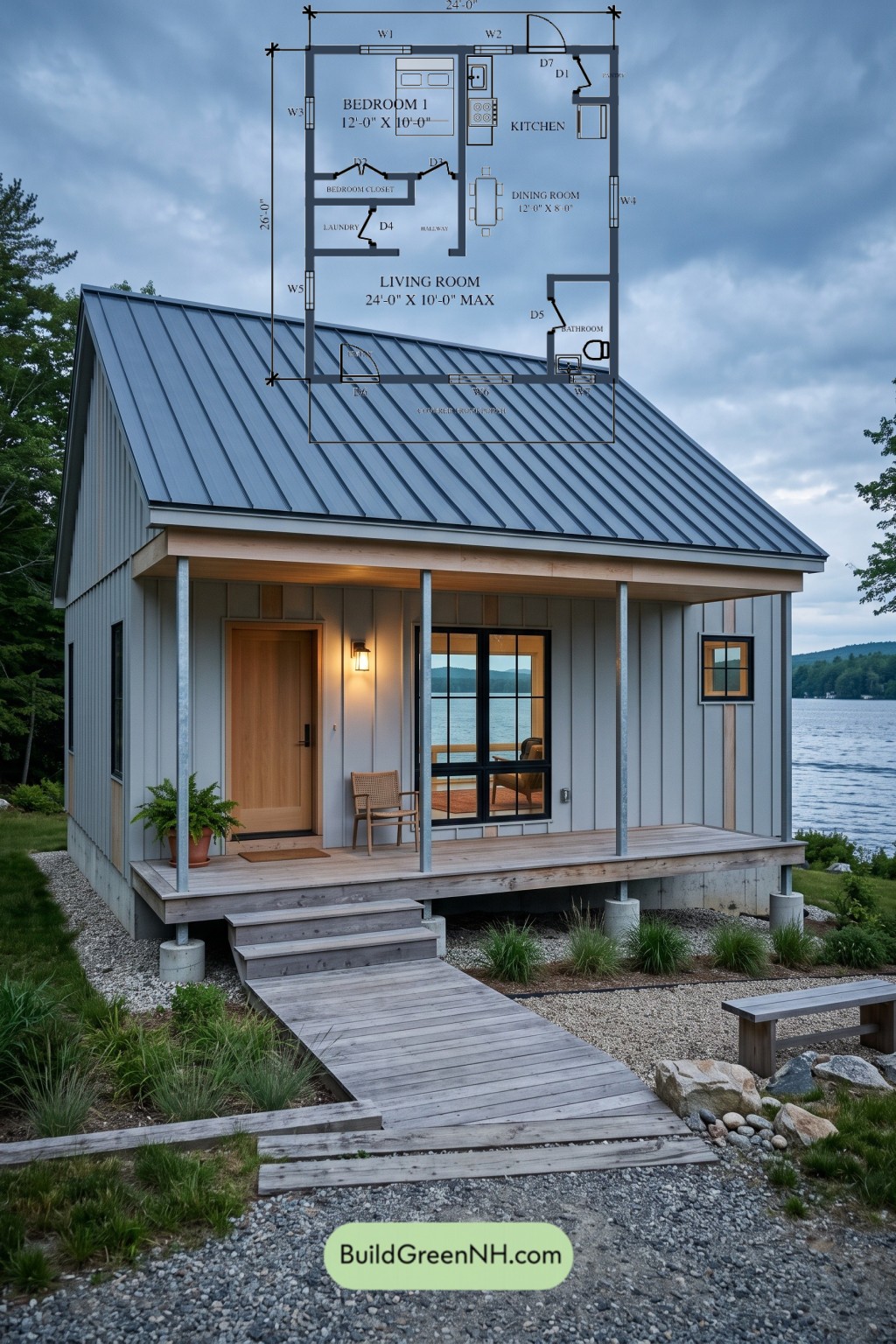 Pearlwater Porch Pavilion Floor Plan