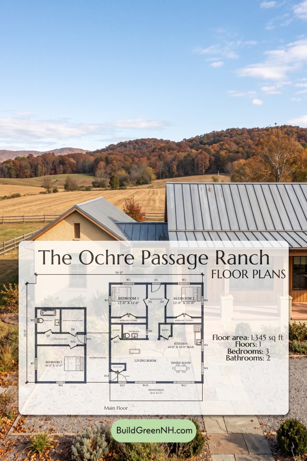 Ochre Passage Ranch Floor Plan