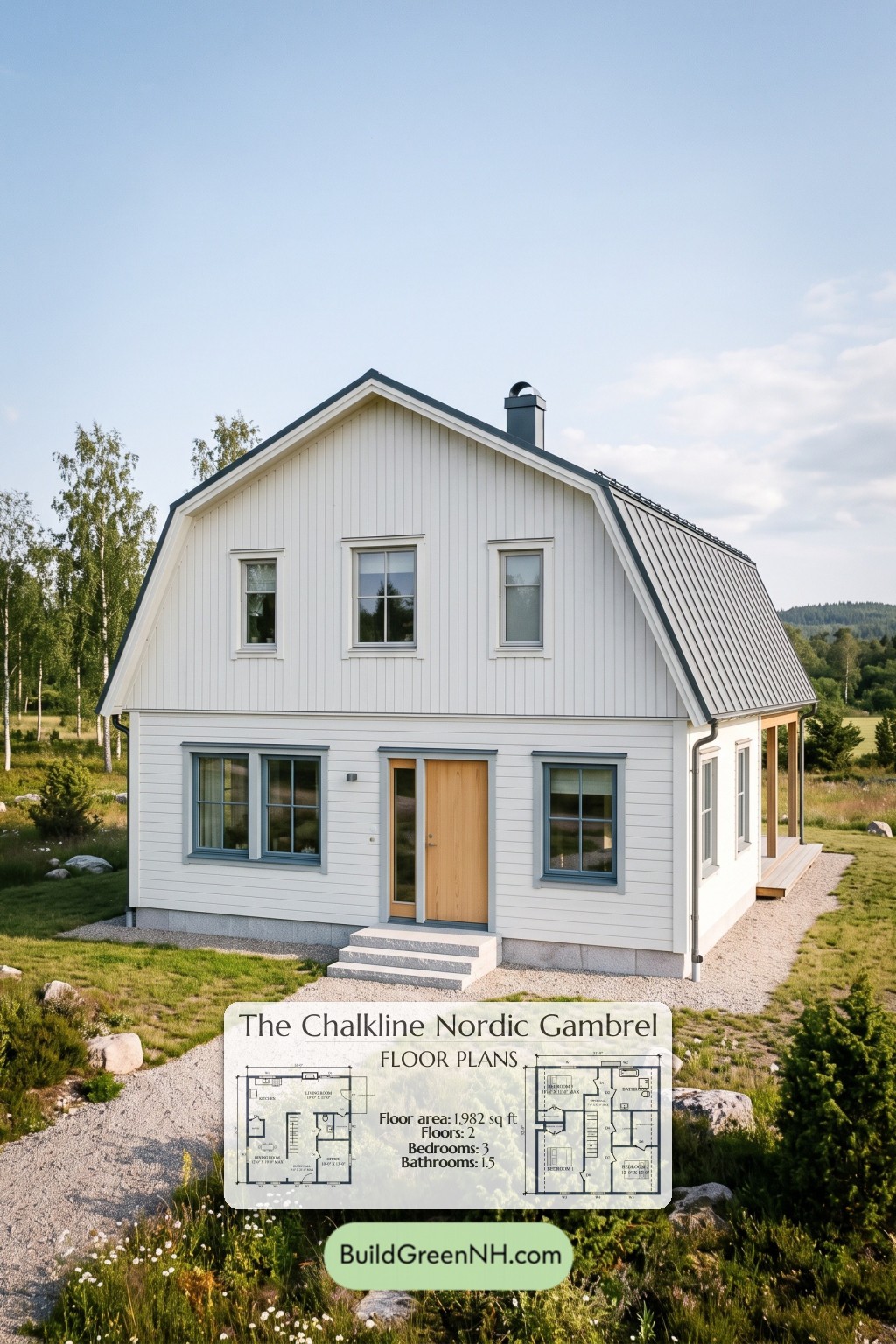 Chalkline Nordic Gambrel Floor Plan