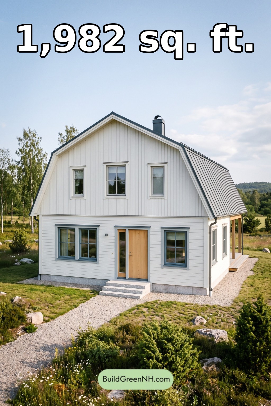 Chalkline Nordic Gambrel Floor Plan