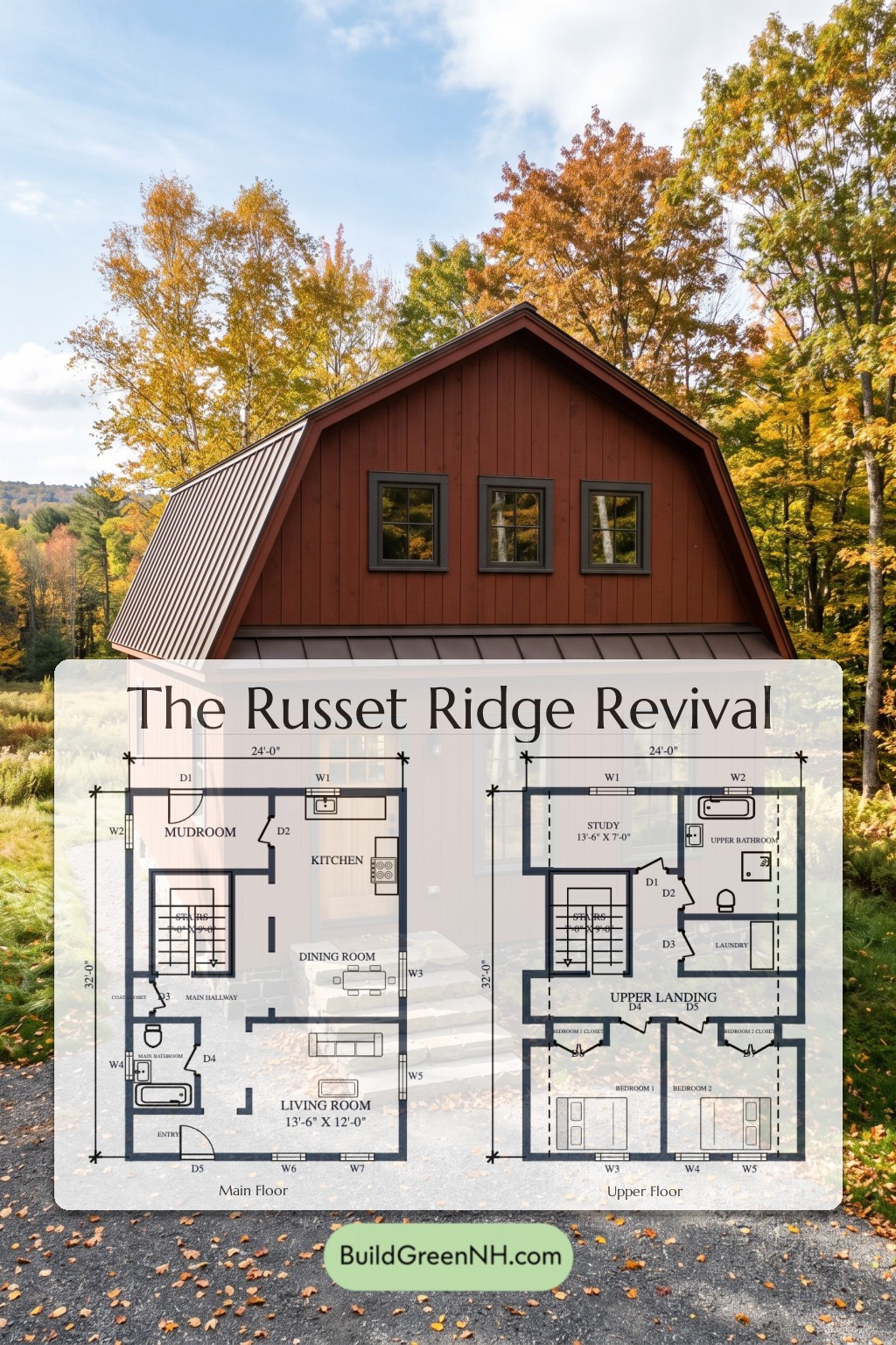 Russet Ridge Revival Floor Plan