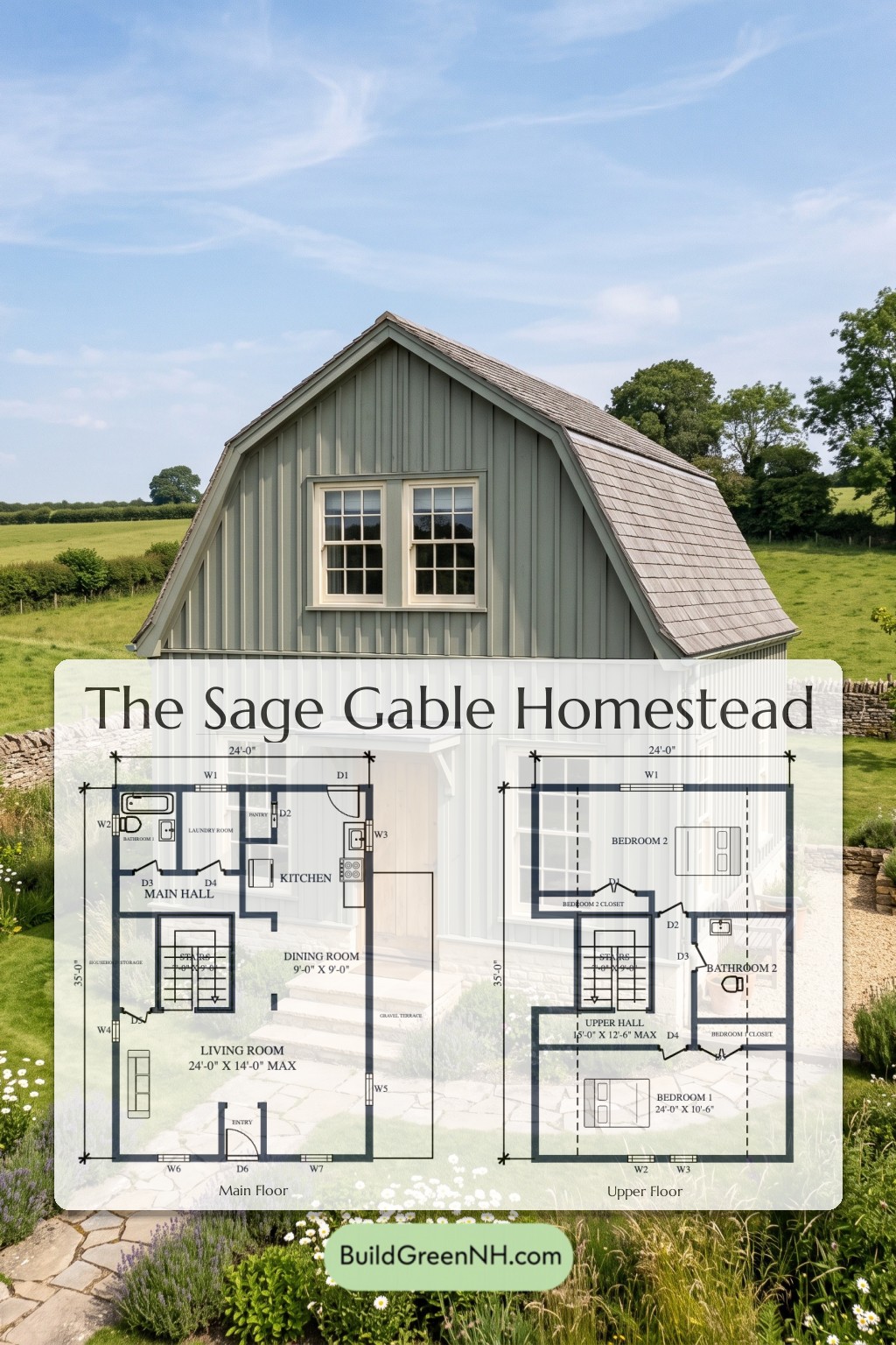 Sage Gable Homestead Floor Plan