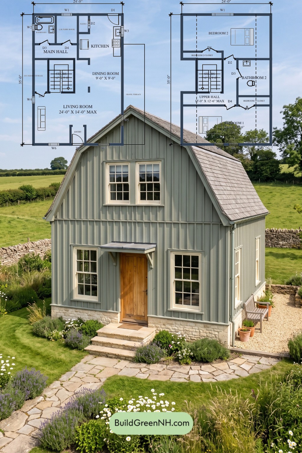 Sage Gable Homestead Floor Plan
