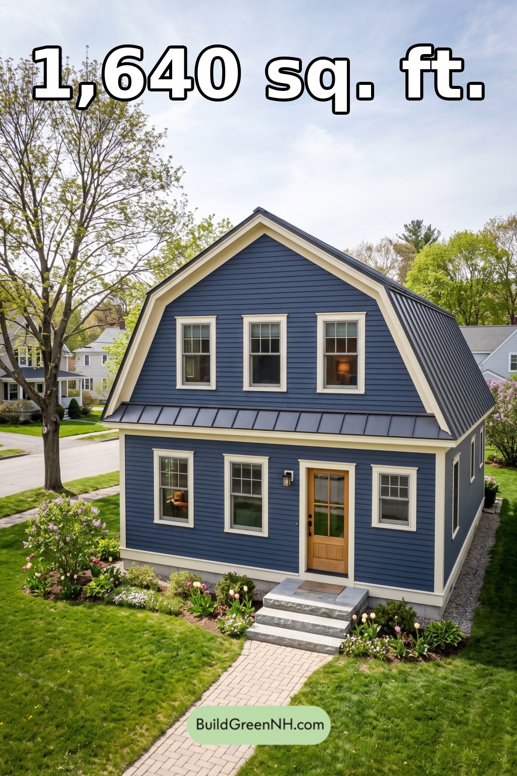 Indigo Gambrel Revival Floor Plan