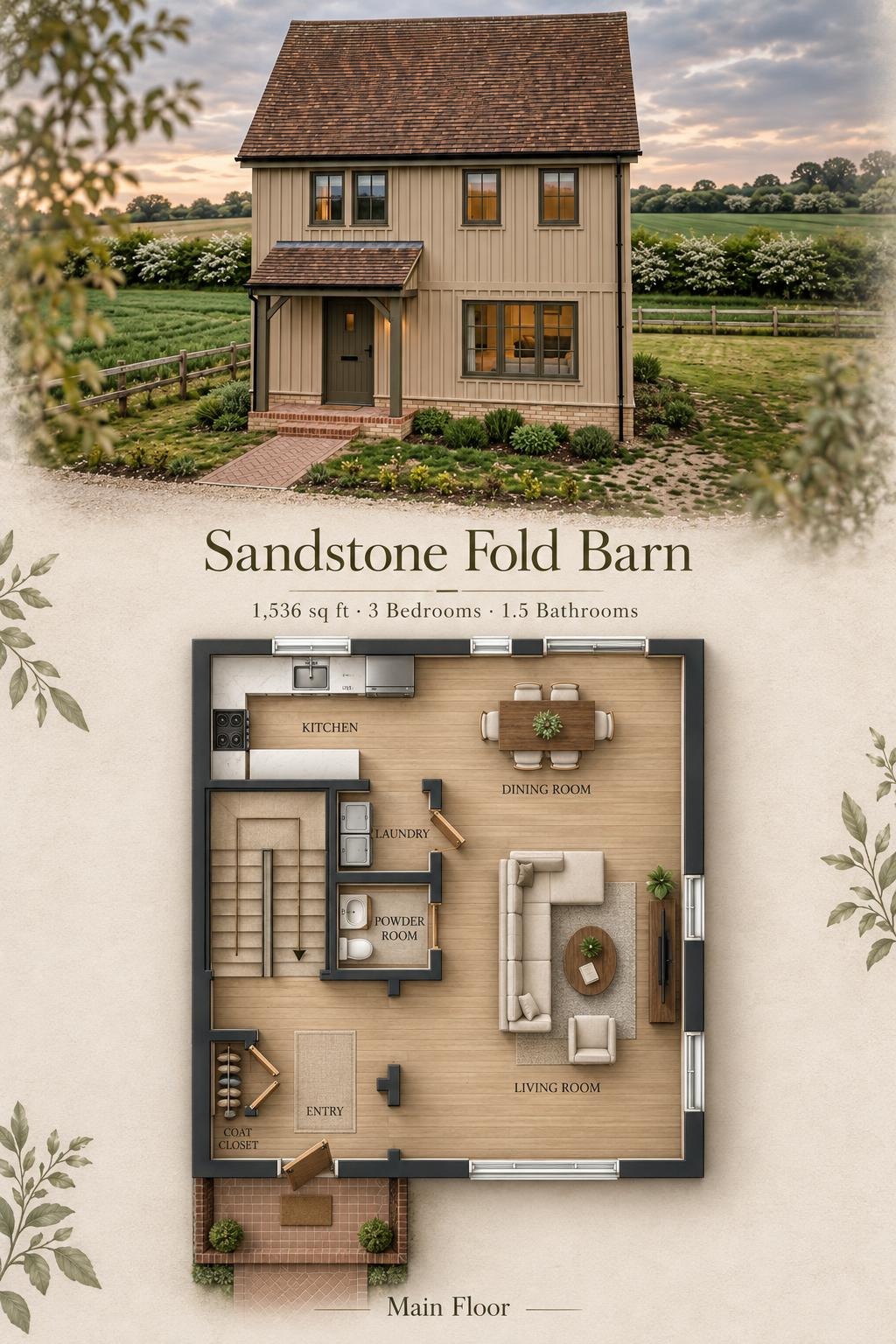 Sandstone Fold Barn Floor Plan