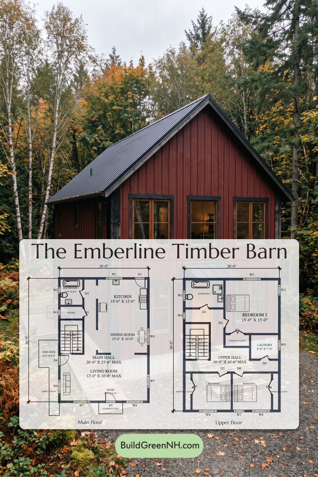 Emberline Timber Barn Floor Plan