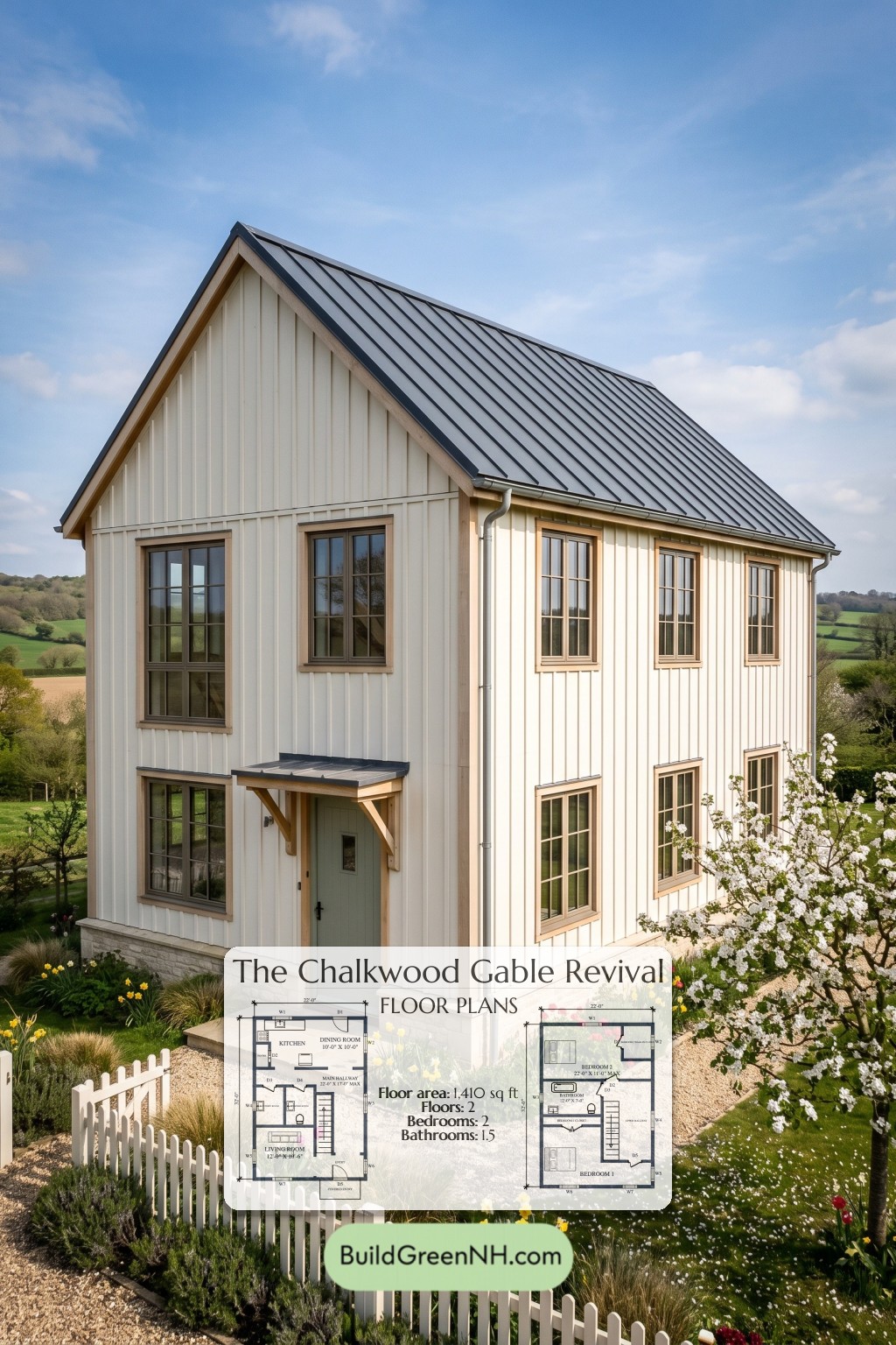 Chalkwood Gable Revival Floor Plan