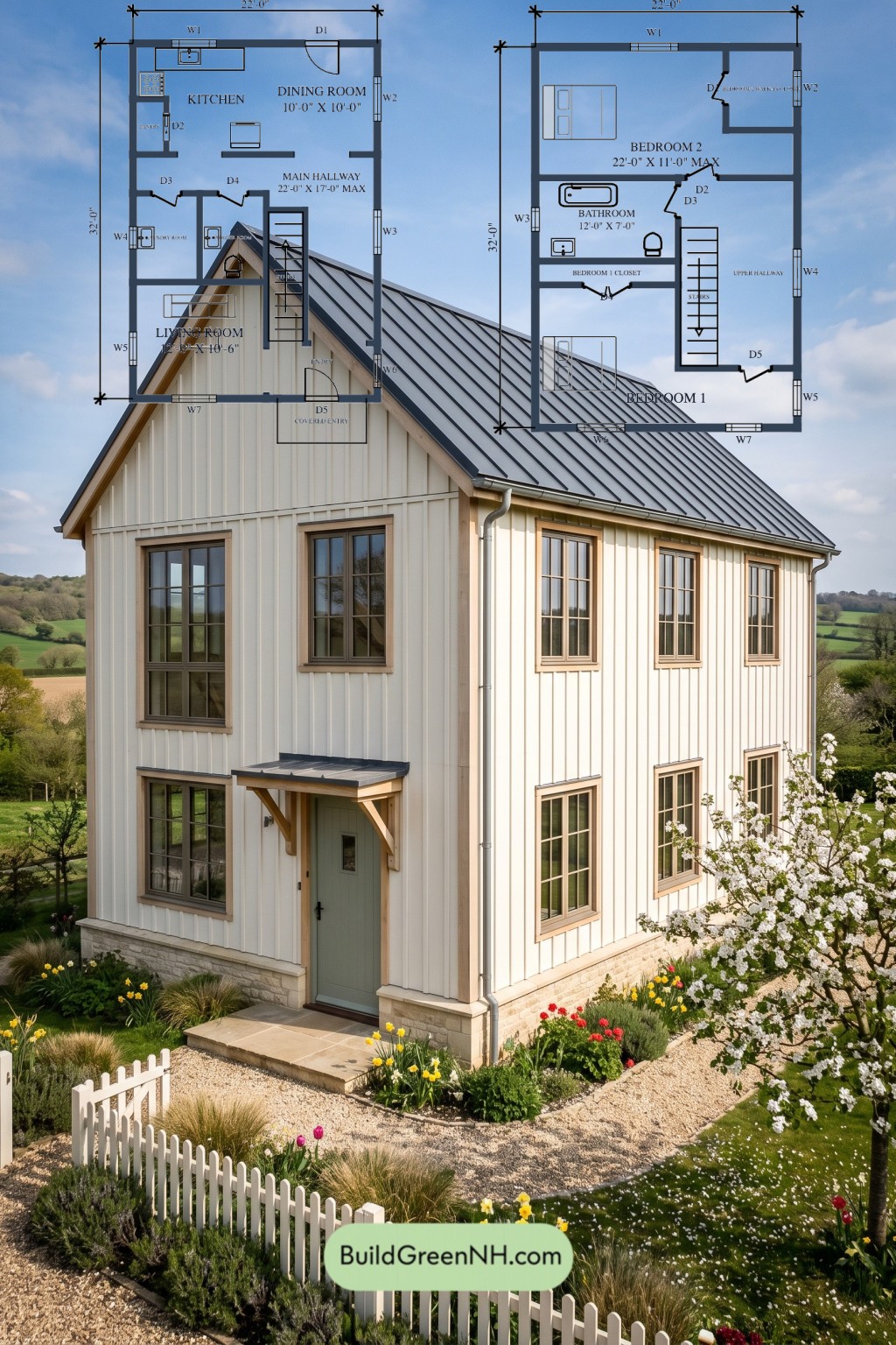 Chalkwood Gable Revival Floor Plan