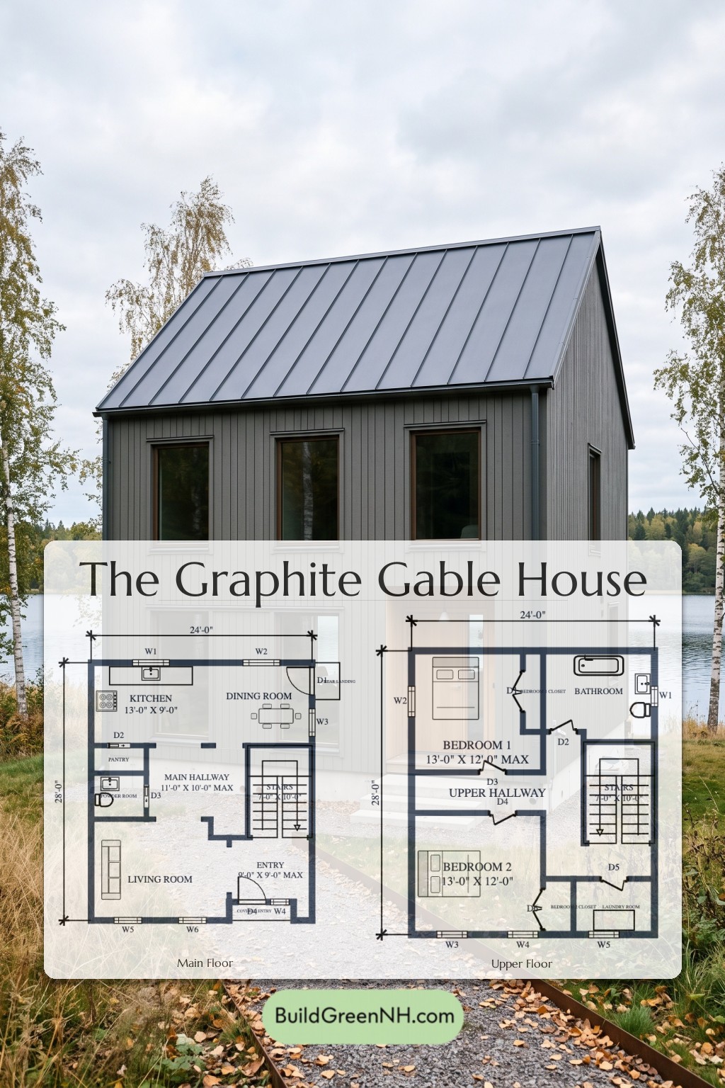 Graphite Gable House Floor Plan