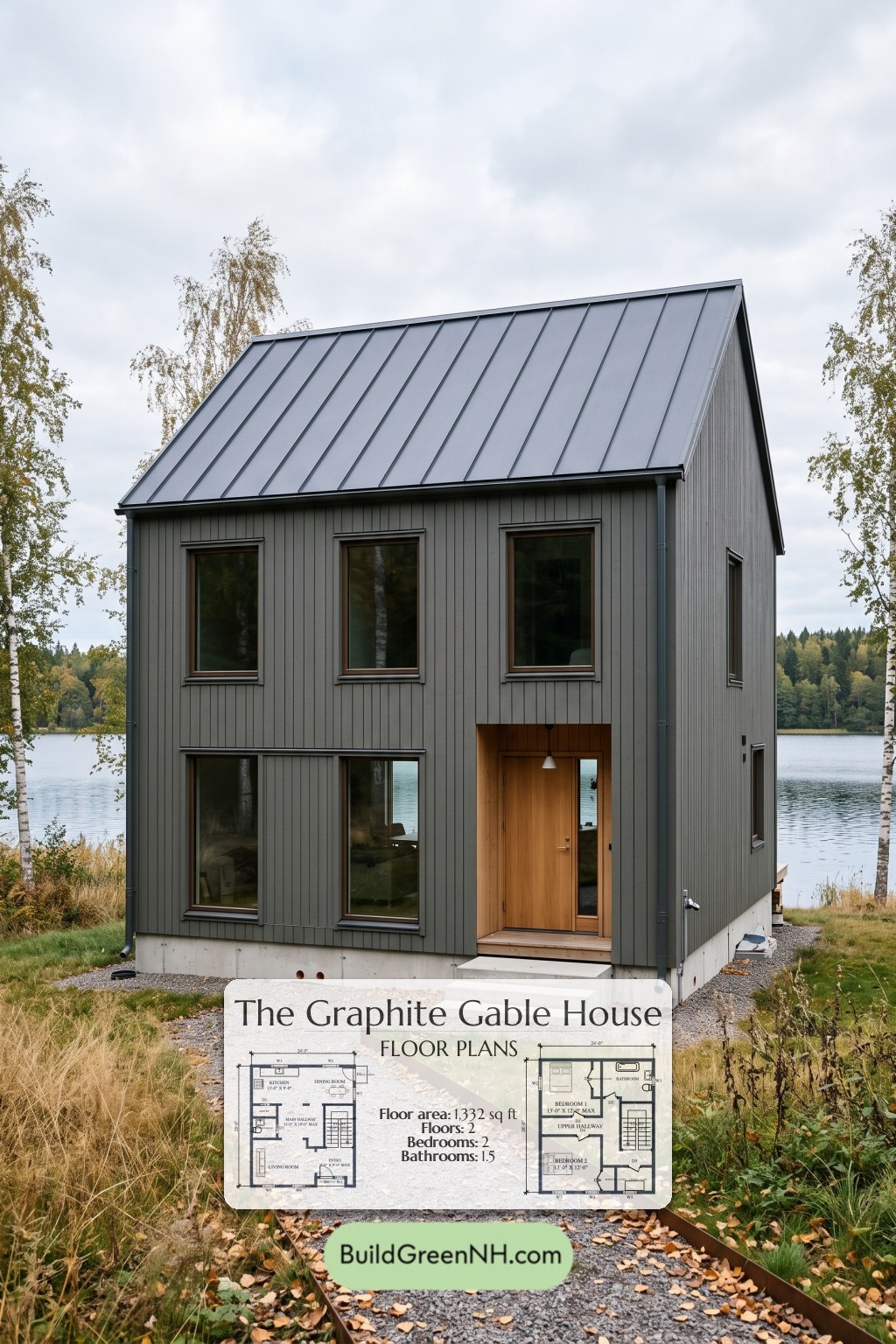 Graphite Gable House Floor Plan