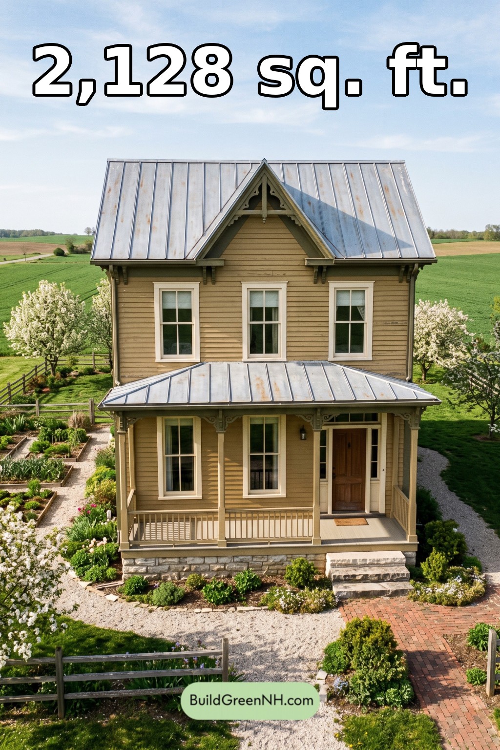 Ochre Bracket Cottage Floor Plan