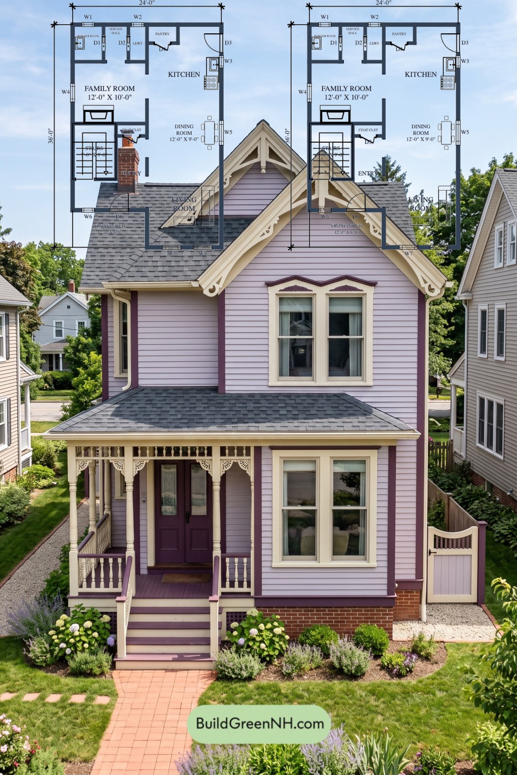 Lilac Lacework Cottage Floor Plan