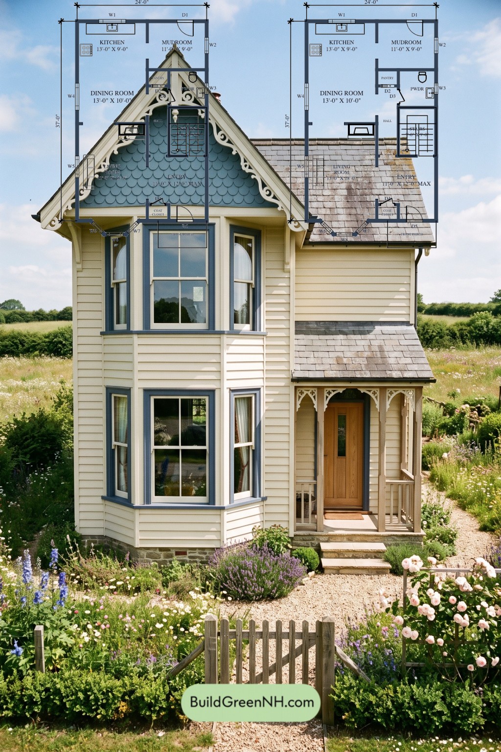Buttercream Bay Cottage Floor Plan