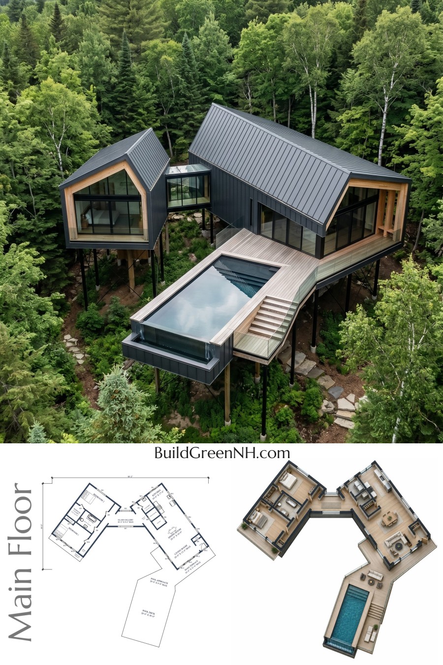 Fern Vault Forest Villa Floor Plan