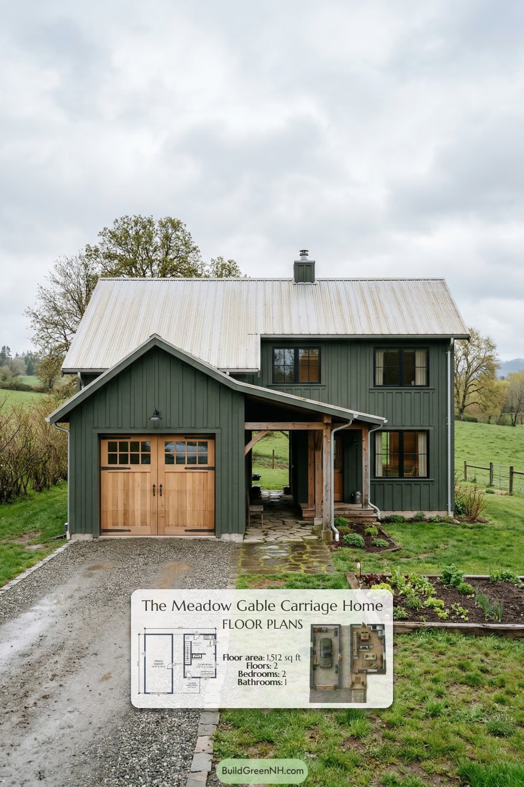 Meadow Gable Carriage Home Floor Plan
