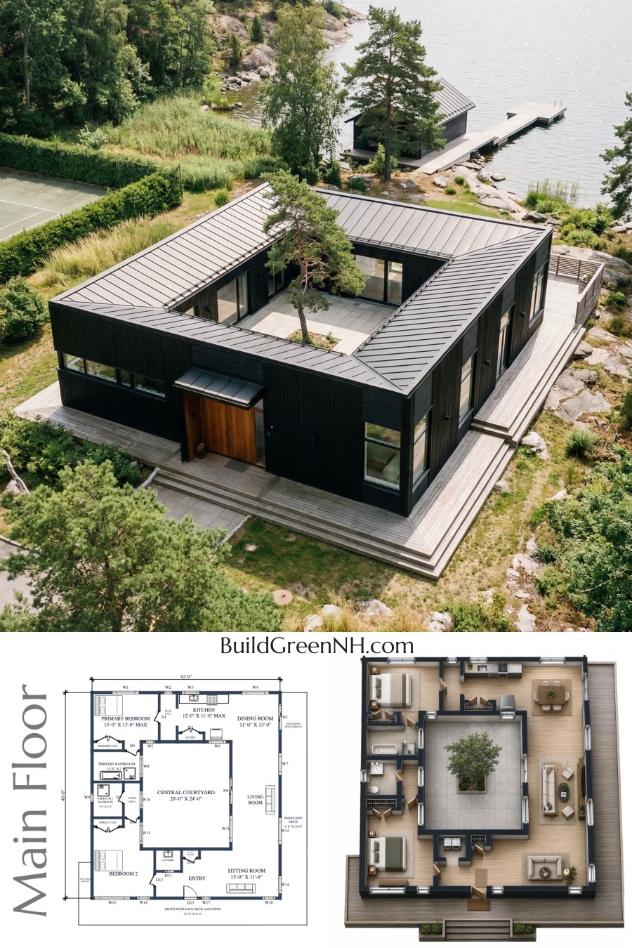 Pine Cloister House Floor Plan